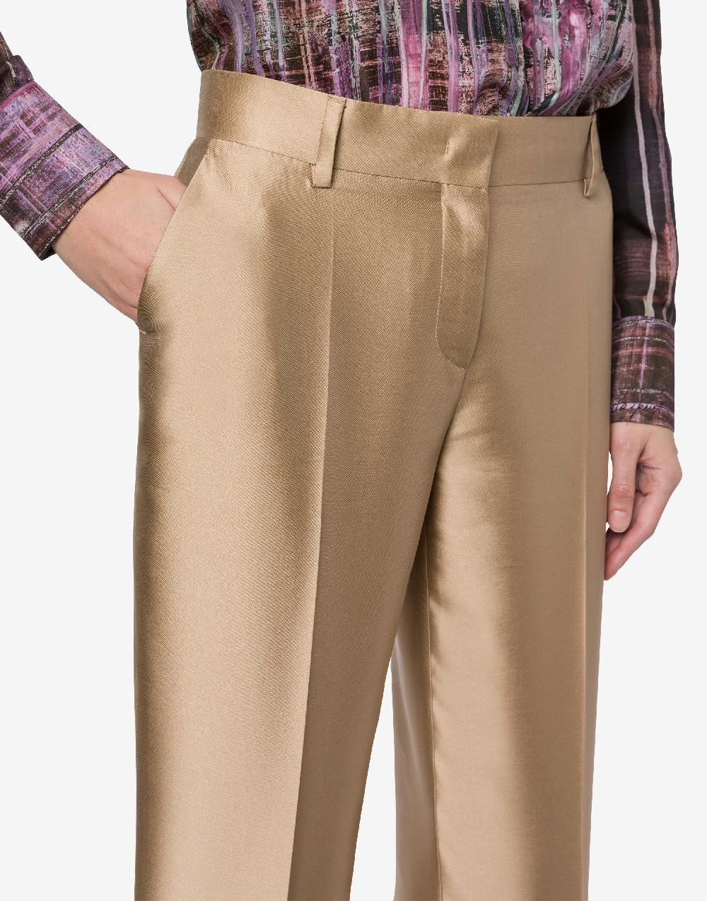 Alberta Ferretti Pantalone in mikado Negozio