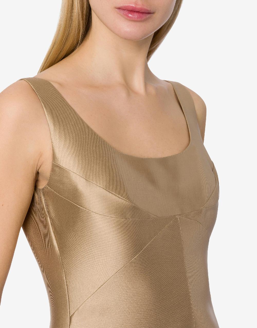 Alberta Ferretti Top in mikado In Saldo