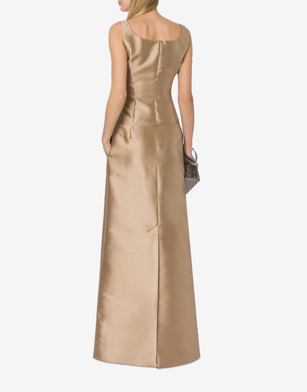 Alberta Ferretti Gonna lunga in mikado Nuova