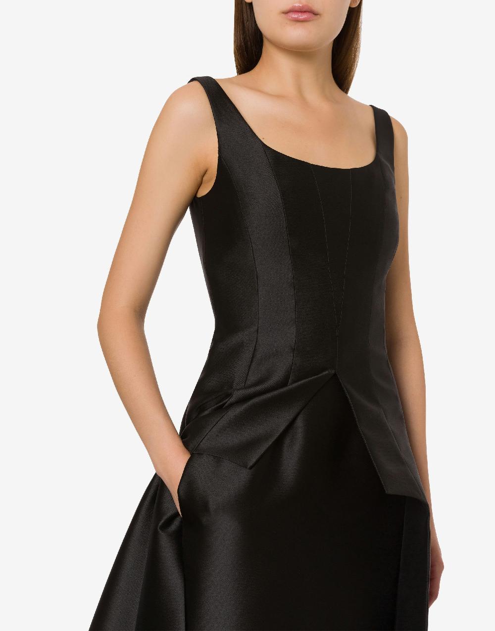 Alberta Ferretti Abito in mikado Italy