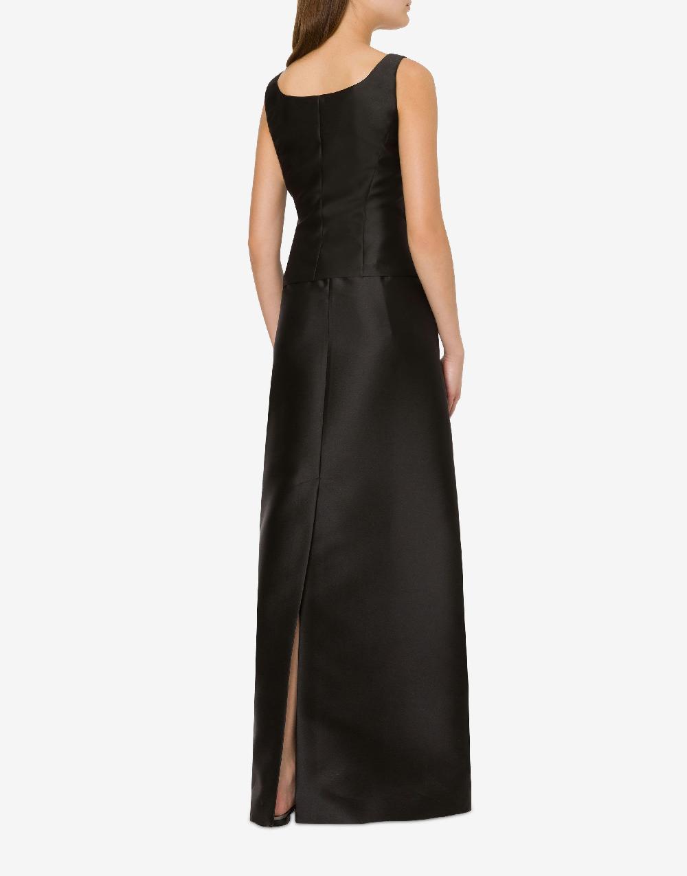Alberta Ferretti Gonna lunga in mikado In Linea