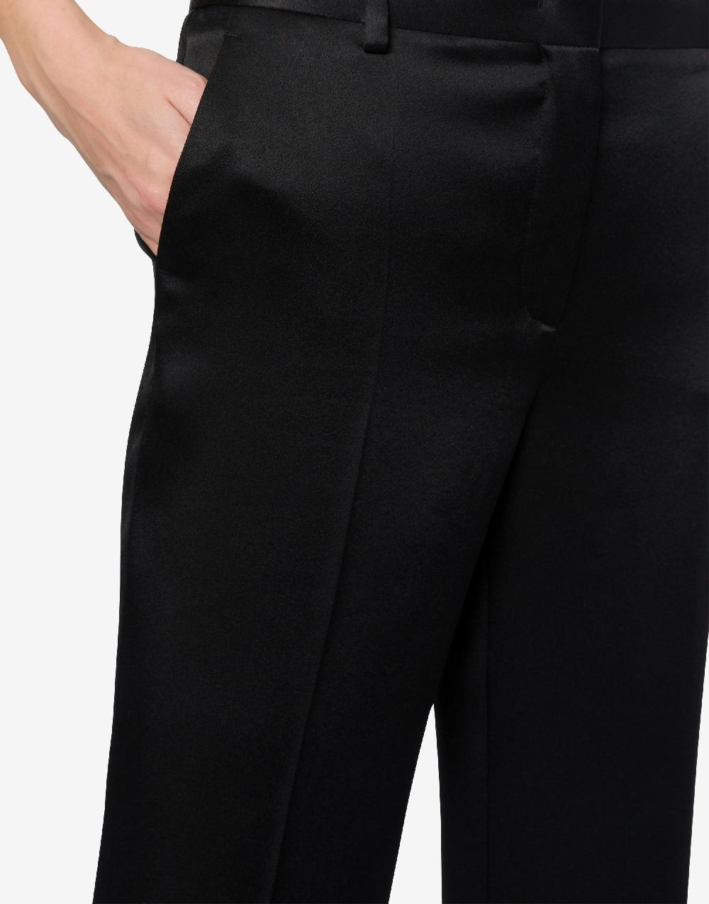 Alberta Ferretti Pantalone sartoriale in raso Qualità