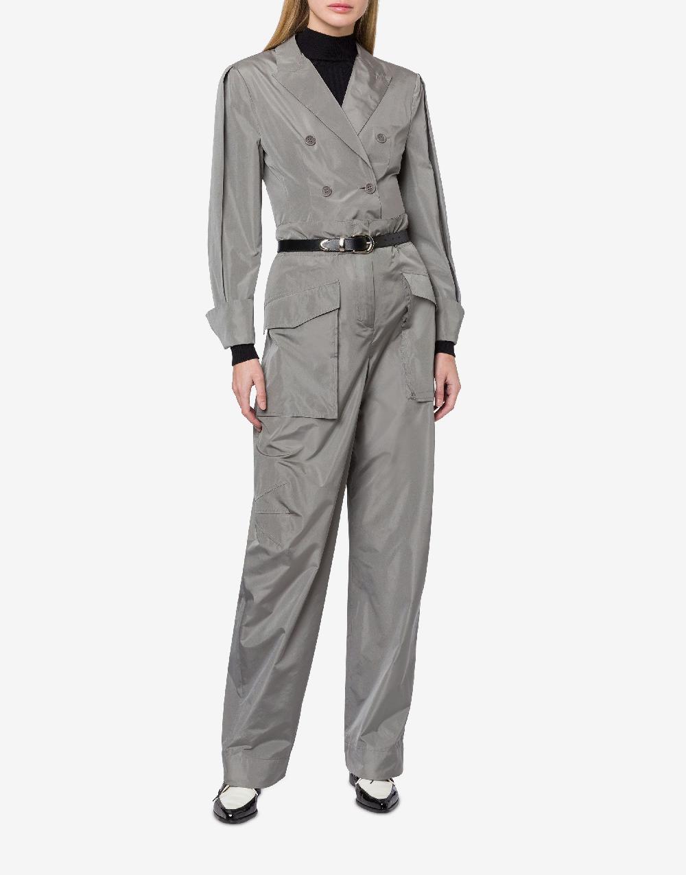 Alberta Ferretti Pantalone a vita alta in taffetà Online