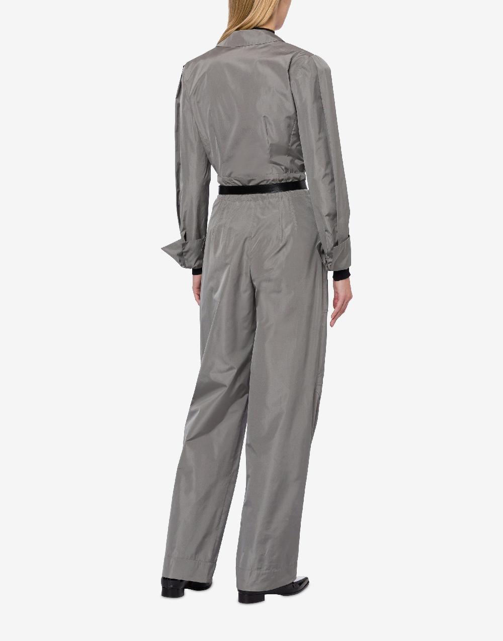 Alberta Ferretti Pantalone a vita alta in taffetà Online