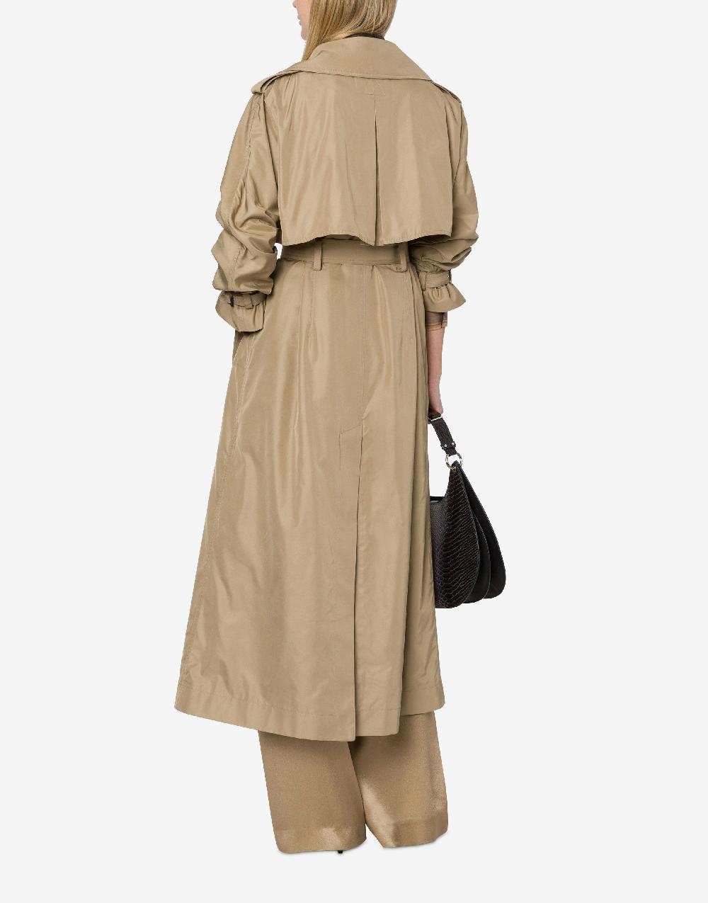 Alberta Ferretti Trench in tessuto tecnico water resistant 2025