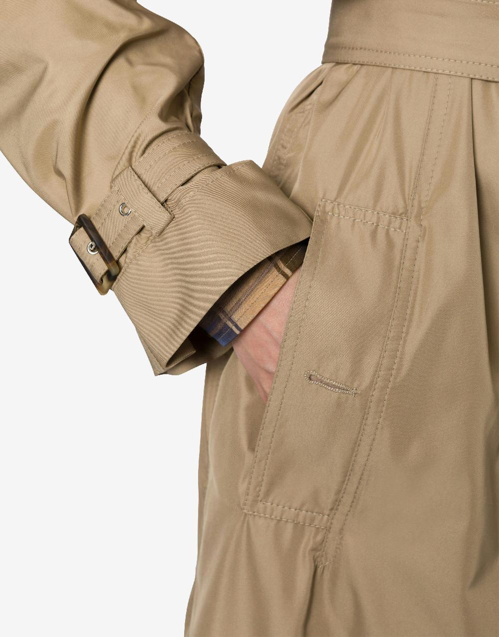 Alberta Ferretti Trench in tessuto tecnico water resistant 2025