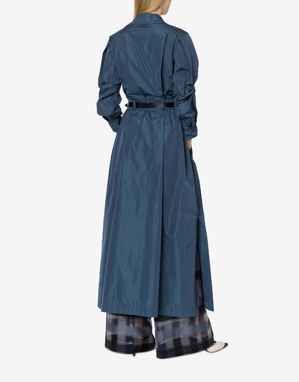 Alberta Ferretti Pantalone a palazzo in organza check lana seta Qualità