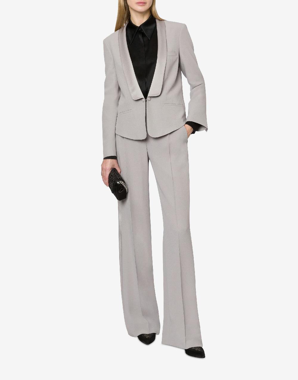 Alberta Ferretti Giacca smoking in enver satin Affare Del Giorno
