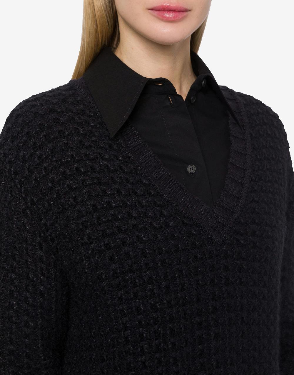 Alberta Ferretti Maglione oversize in misto mohair Online
