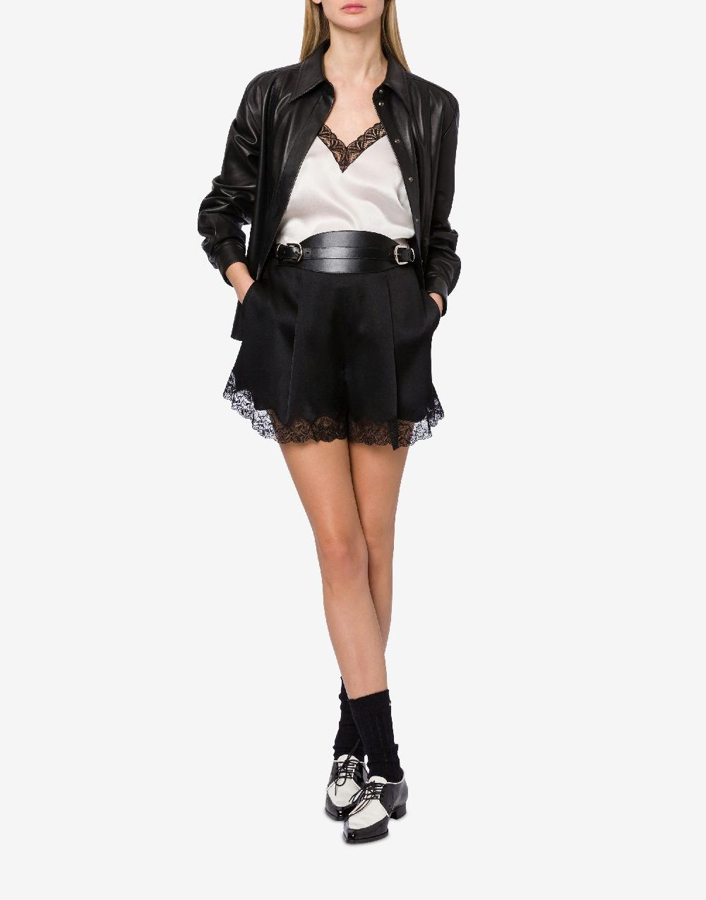 Alberta Ferretti Camicia in nappa glossy Offerte