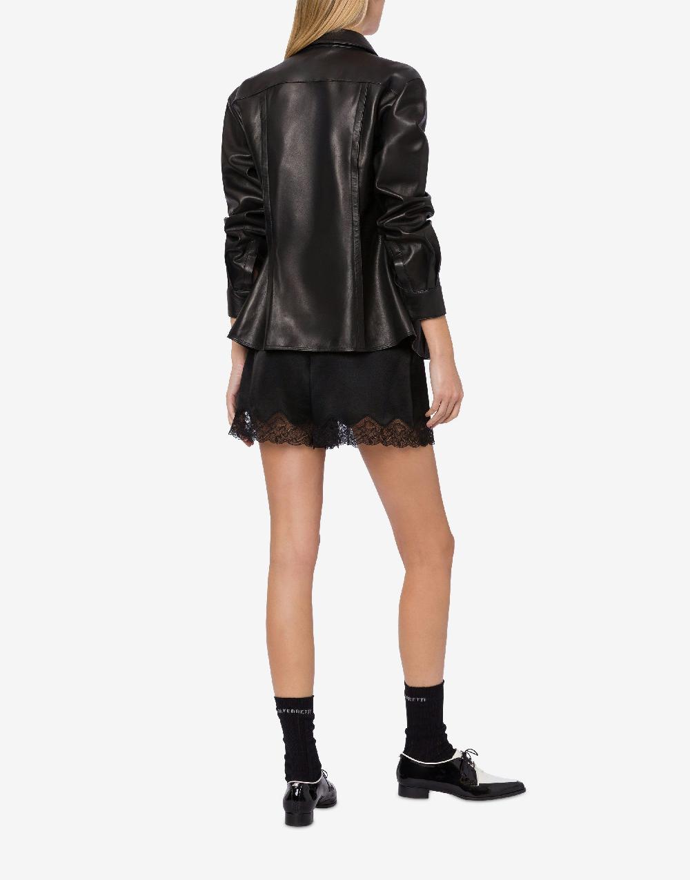Alberta Ferretti Camicia in nappa glossy Offerte