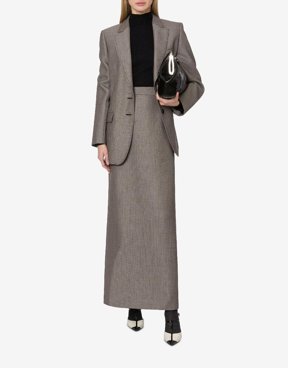 Alberta Ferretti Giacca in tweed di lana In Saldo