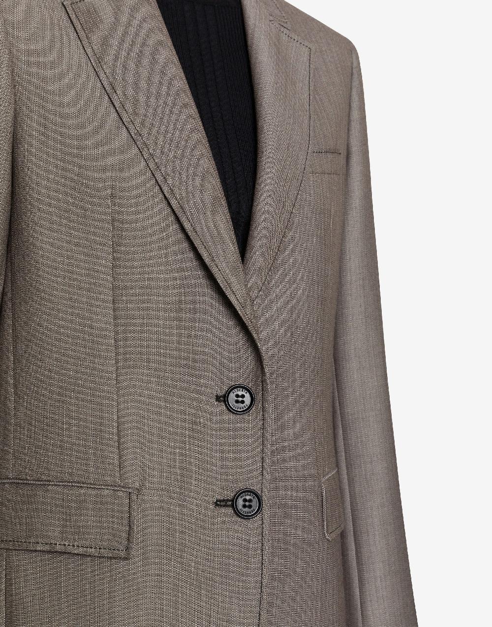 Alberta Ferretti Giacca in tweed di lana In Saldo
