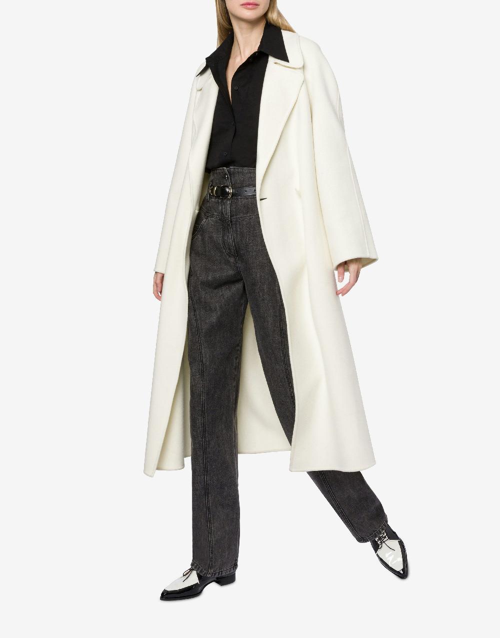 Alberta Ferretti Cappotto in lana cashmere double Nuovo