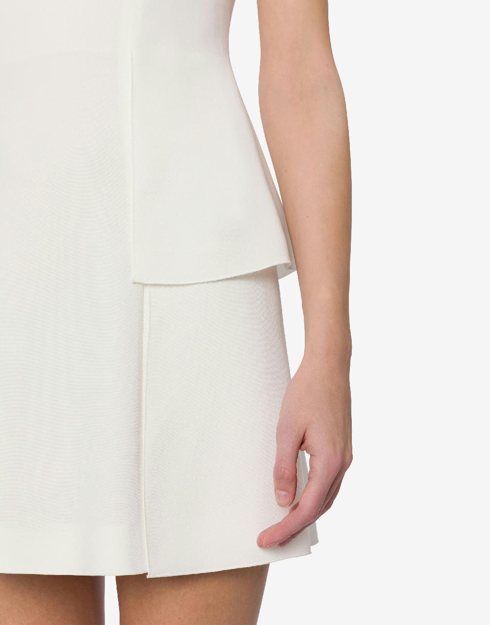 Alberta Ferretti Minidress in cady stretch Qualità