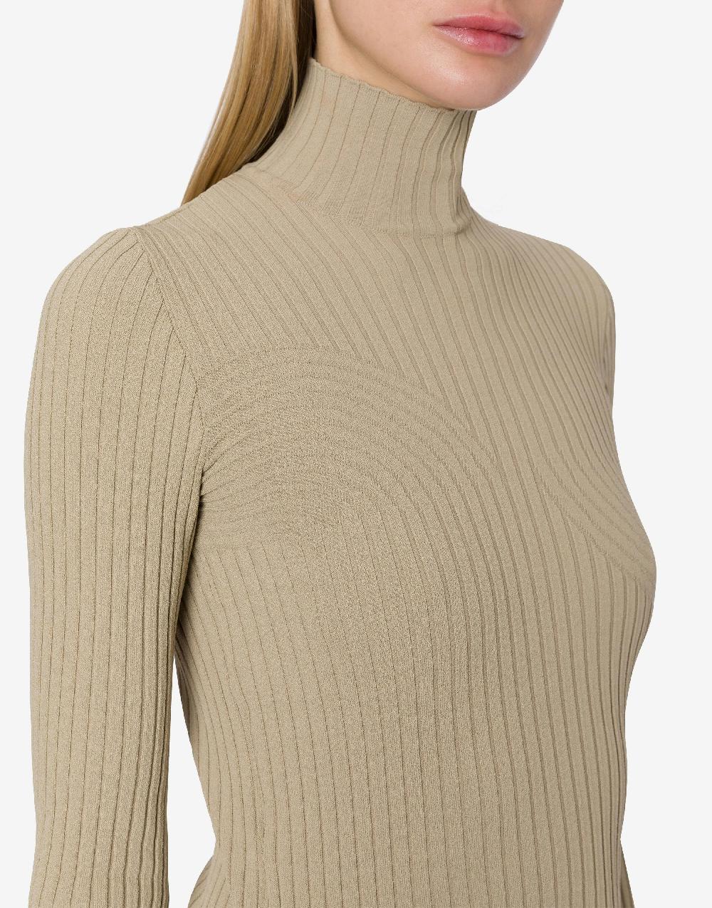 Alberta Ferretti Maglia a collo alto in viscosa stretch Soddisfazione Garantita