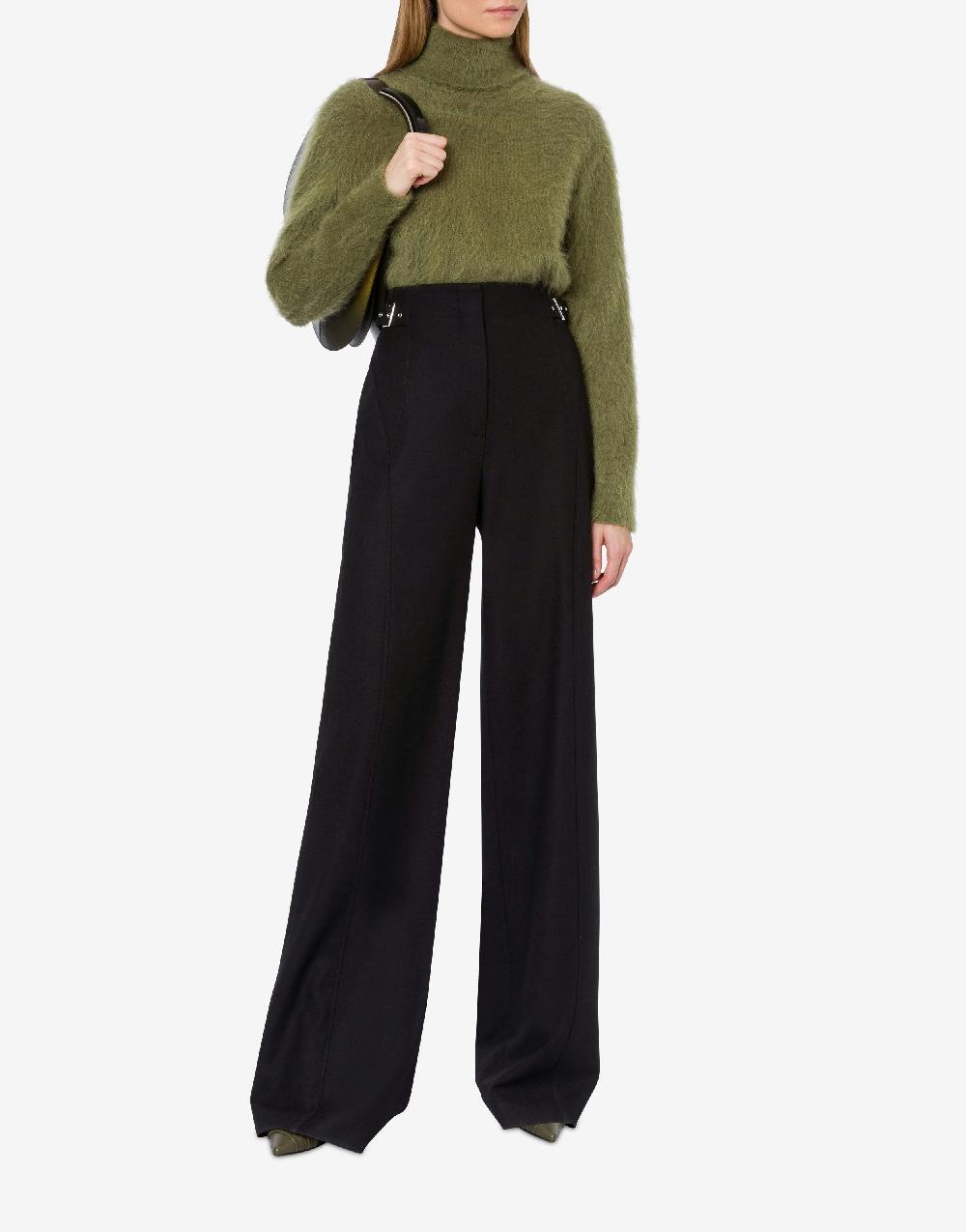 Alberta Ferretti Pantalone in flanella stretch Affare Del Giorno