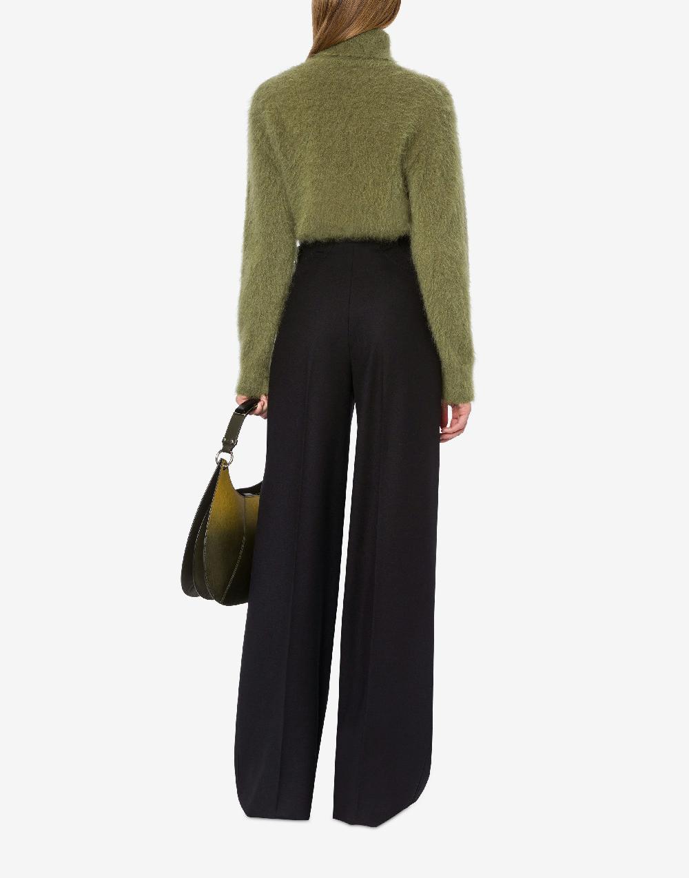Alberta Ferretti Pantalone in flanella stretch Affare Del Giorno