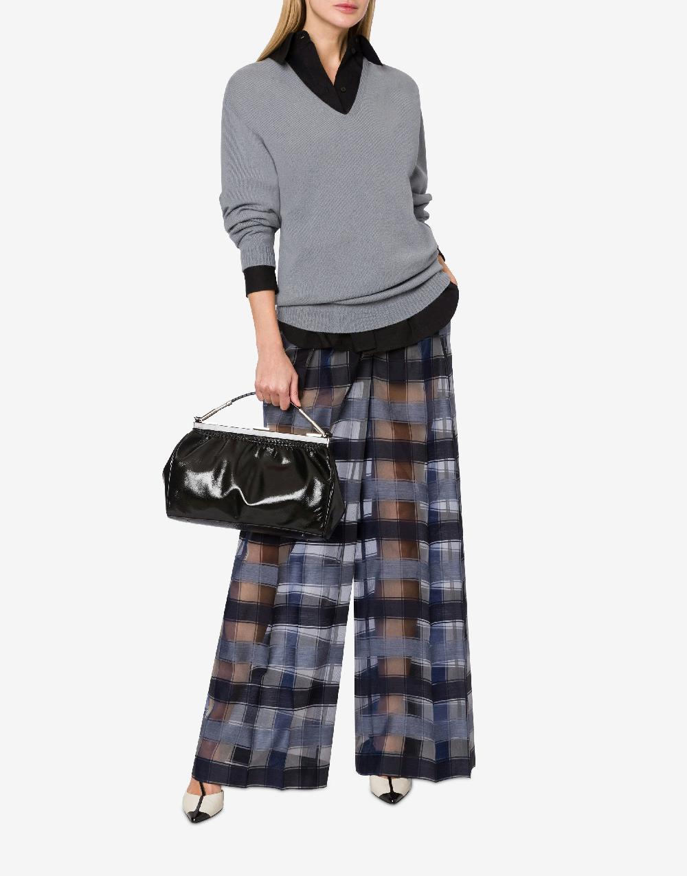 Alberta Ferretti Maglia oversize in misto cashmere e lana Economico