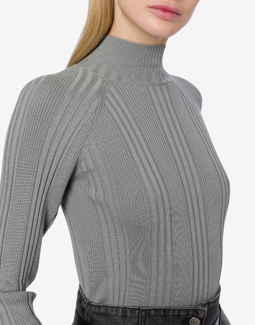 Alberta Ferretti Maglia a coste in lana Online