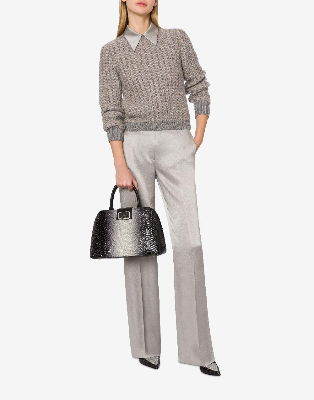 Alberta Ferretti Maglioncino in misto mohair Outlet