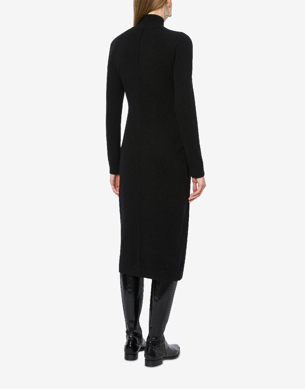 Alberta Ferretti Abito longuette in lana e cashmere In Saldo