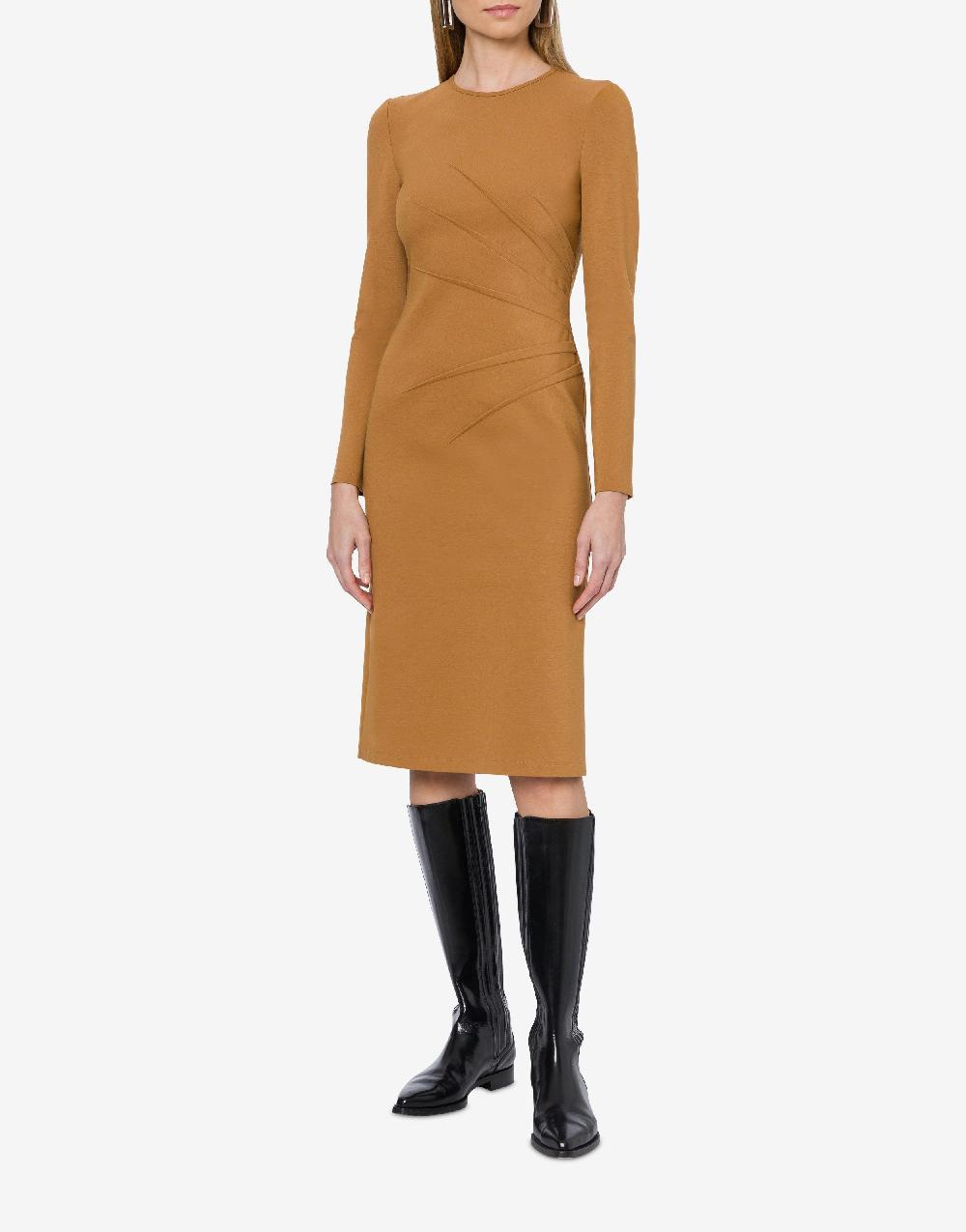 Alberta Ferretti Abito midi in jersey punto Milano 2025
