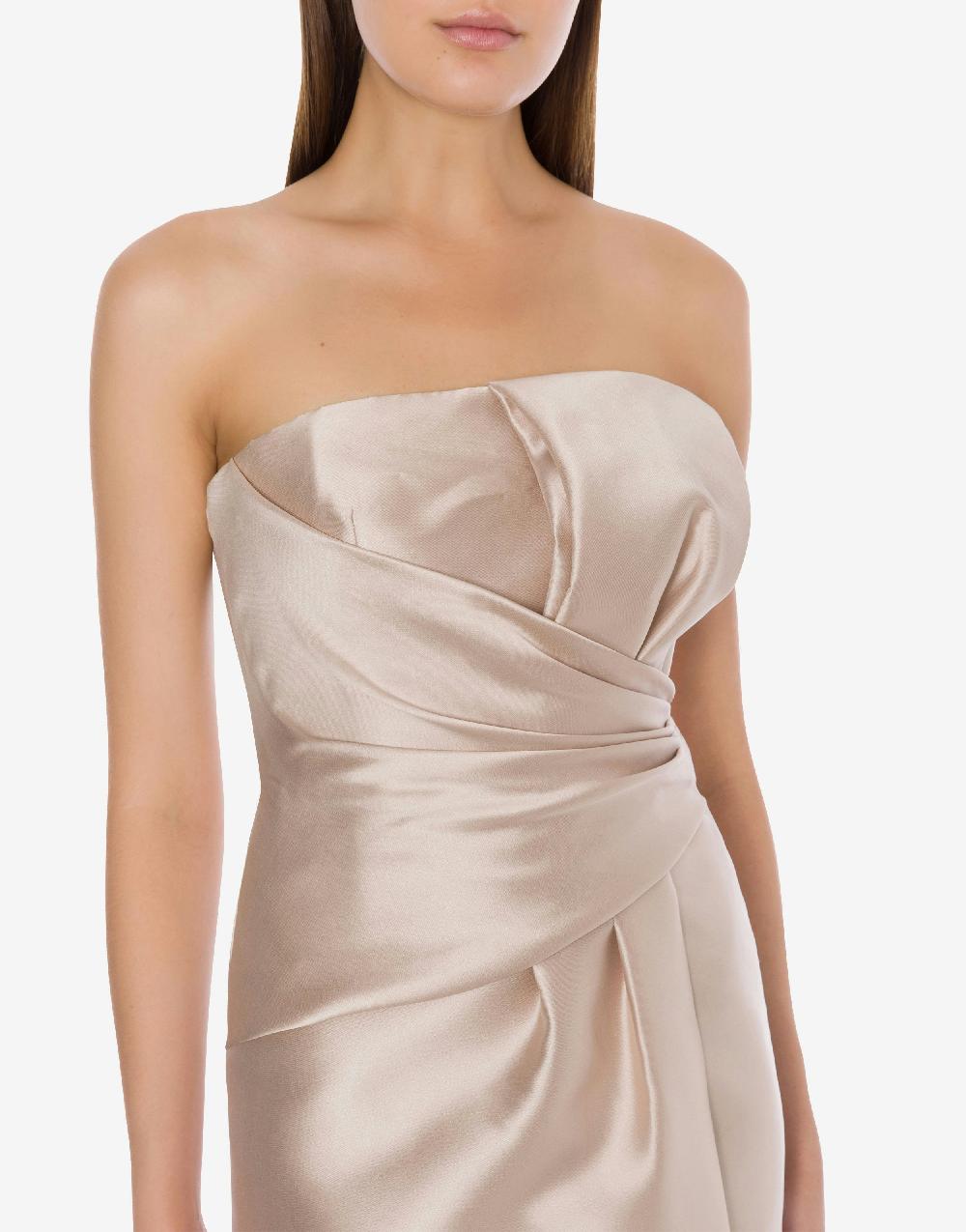 Alberta Ferretti Abito longuette in mikado Cocktail Negozi Online