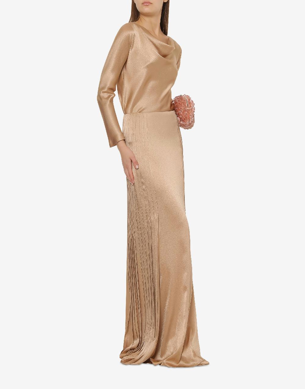 Alberta Ferretti Blusa in raso Cocktail Promozione Limitata