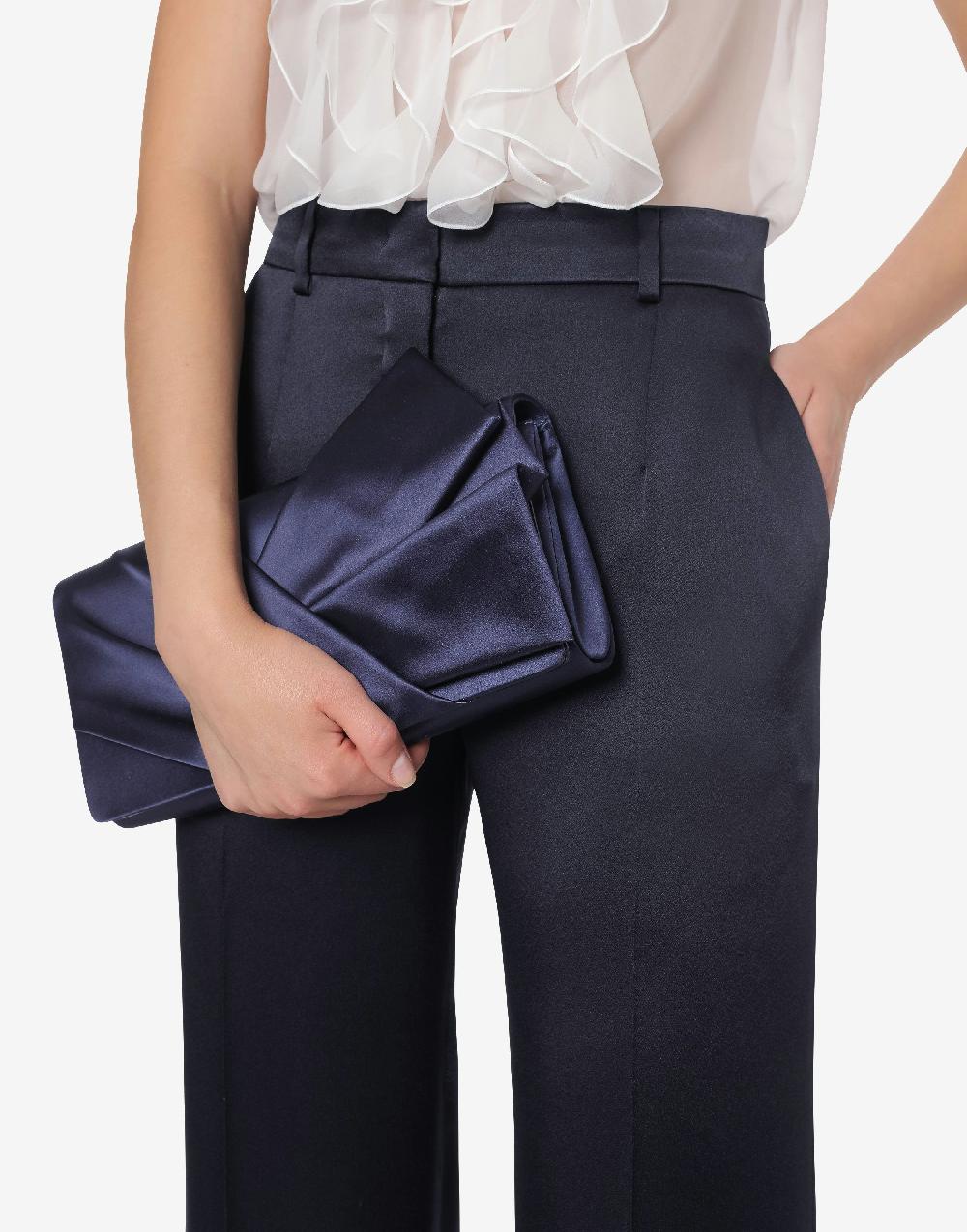 Alberta Ferretti Pantalone in raso Cocktail Online
