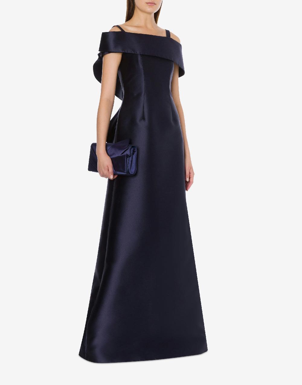 Alberta Ferretti Abito in mikado Cocktail Outlet