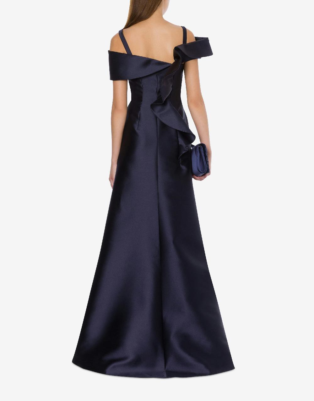 Alberta Ferretti Abito in mikado Cocktail Outlet