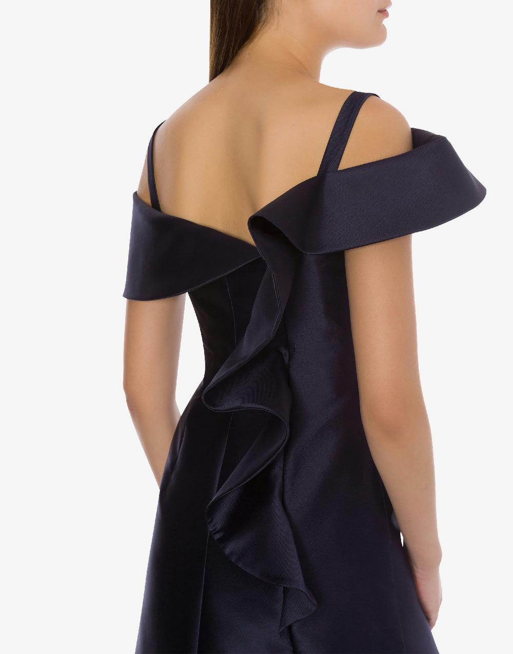 Alberta Ferretti Abito in mikado Cocktail Outlet