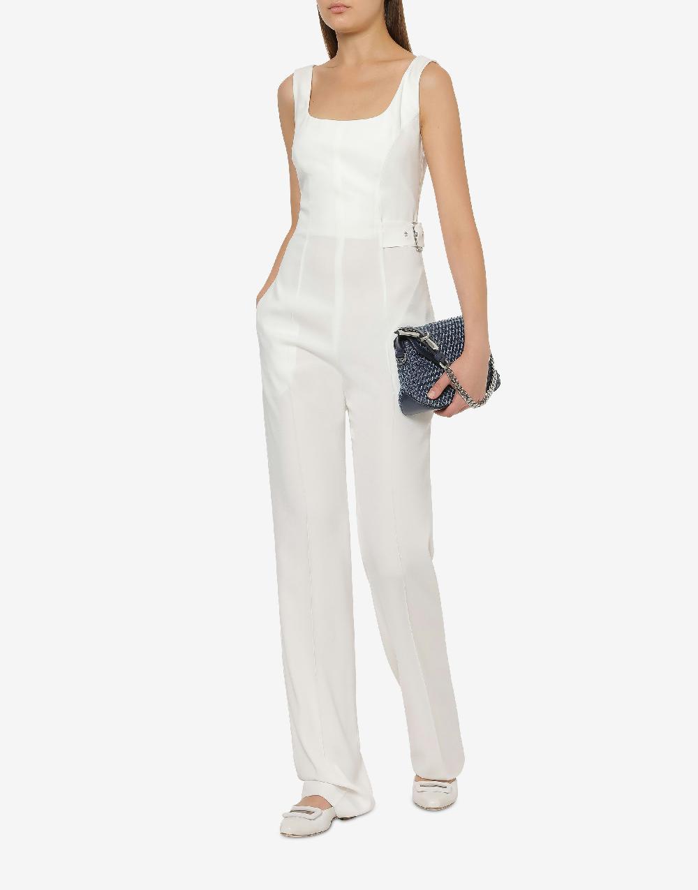 Alberta Ferretti Tuta in enver satin Moda