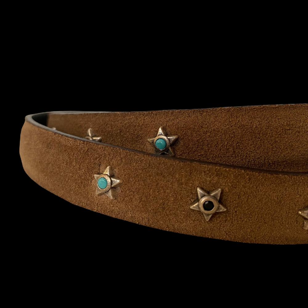 D'AMICO Cintura STAR Camox + Borchie In Saldo