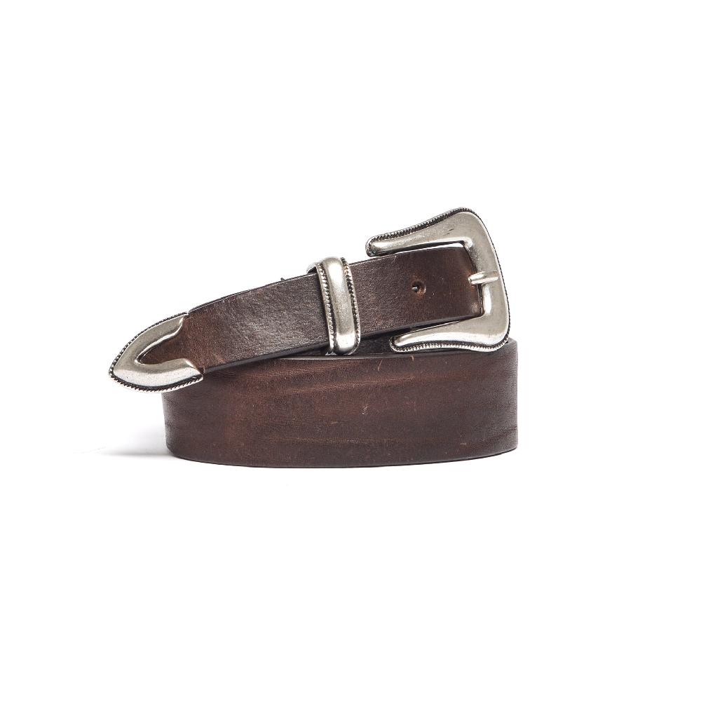 D'AMICO Cintura ETHAN Cuoio Vintage + Decorazione a mano Shopping Online