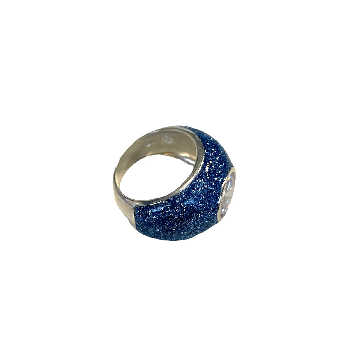 D'AMICO Anello Glitter Blue Novità