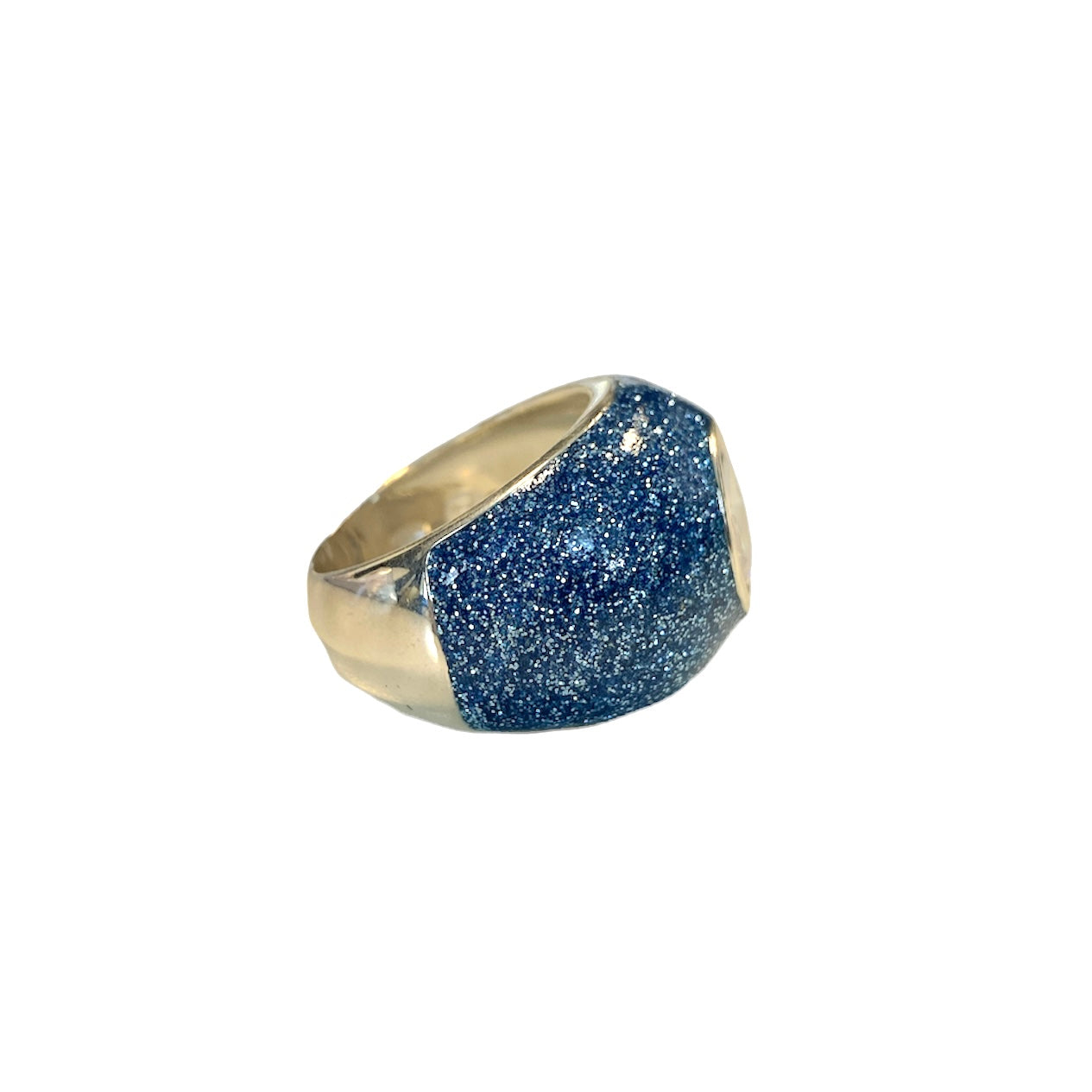 D'AMICO Anello Glitter Blue Novità