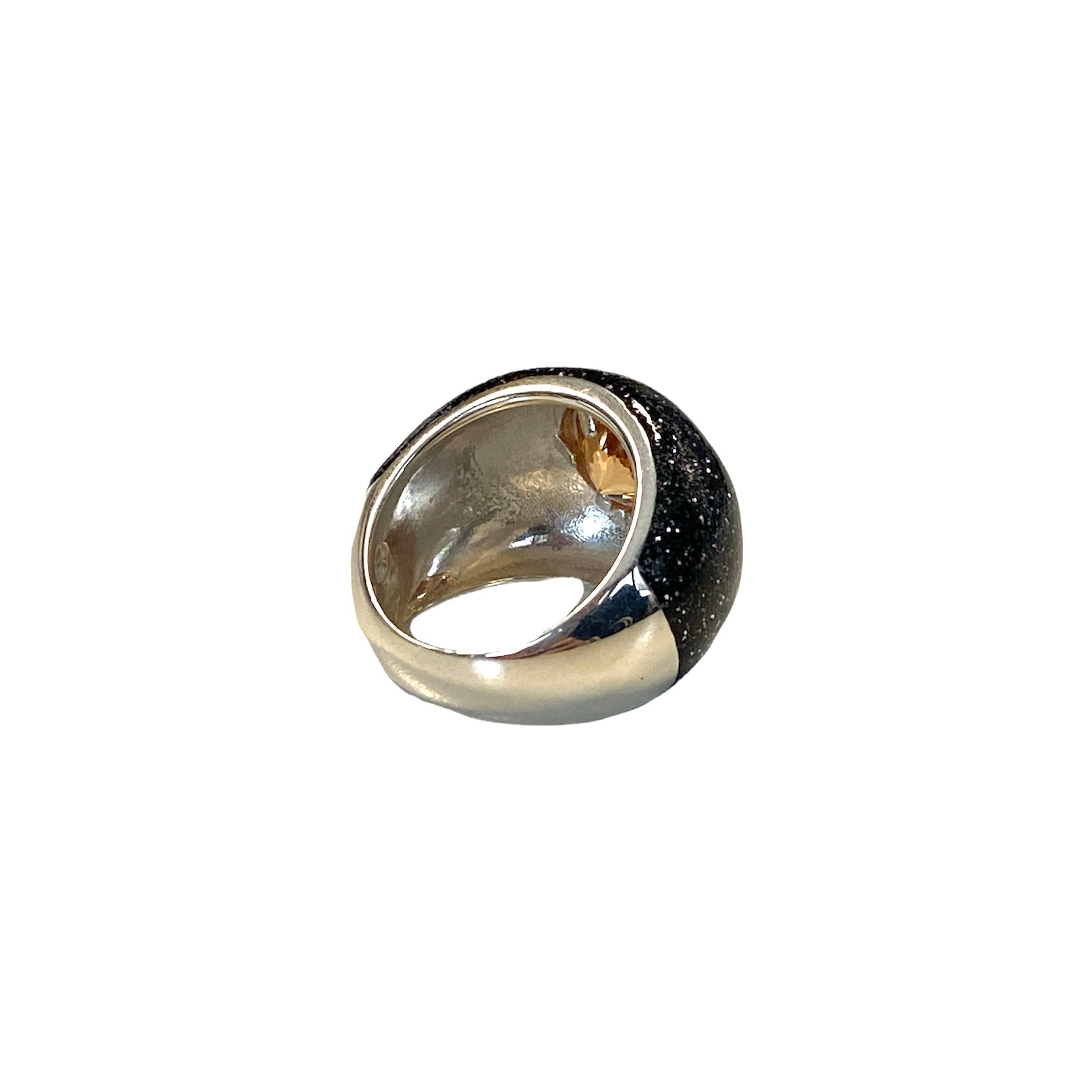 D'AMICO Anello Glitter Black Presa