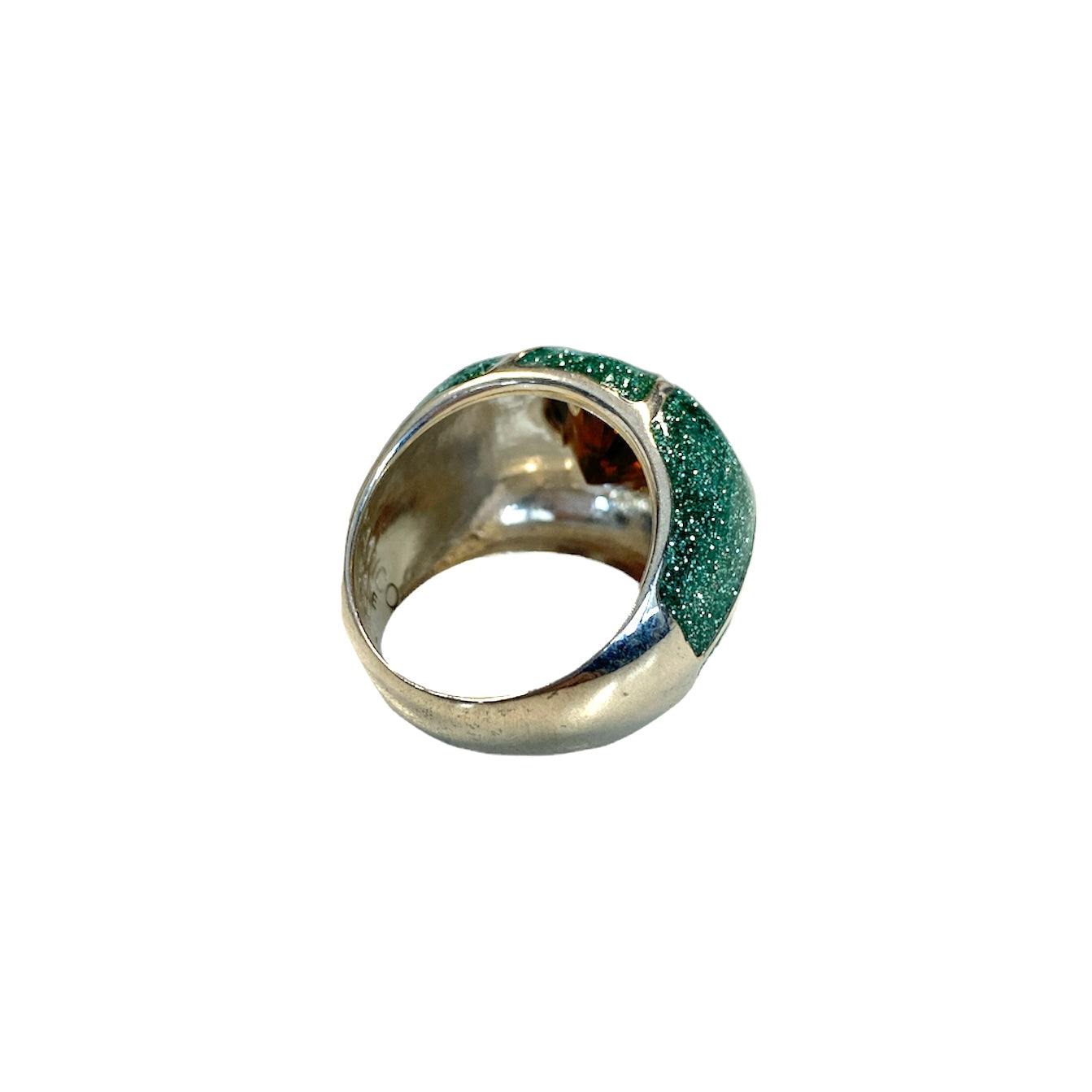 D'AMICO Anello Stella Glitter Green Online