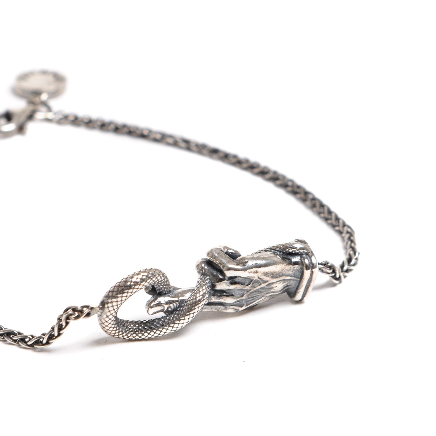 D'AMICO Bracciale Catenina con "Good Luck" Argento Promozione