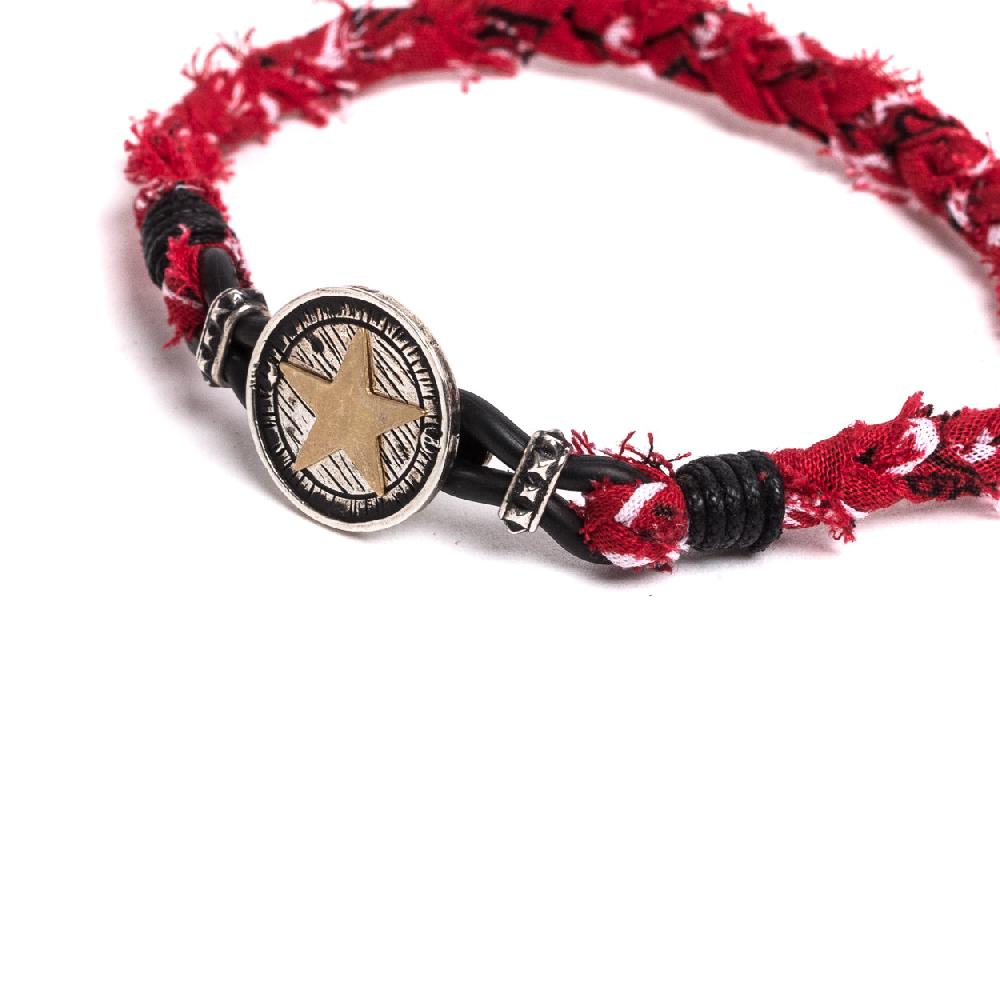 D'AMICO Bracciale Piastrina Stella + Bandana Negozio