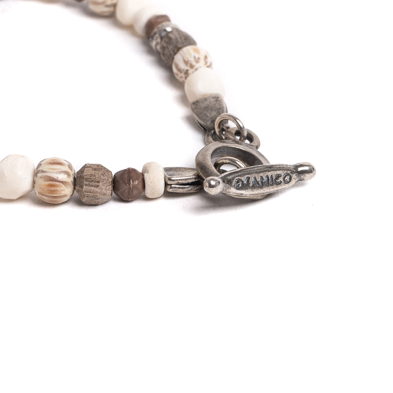 D'AMICO Bracciale Fusion White Spedizione gratuita