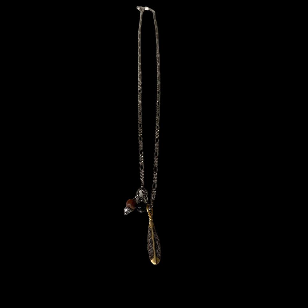 D'AMICO Collana Catenina con Piuma Arg925 2025