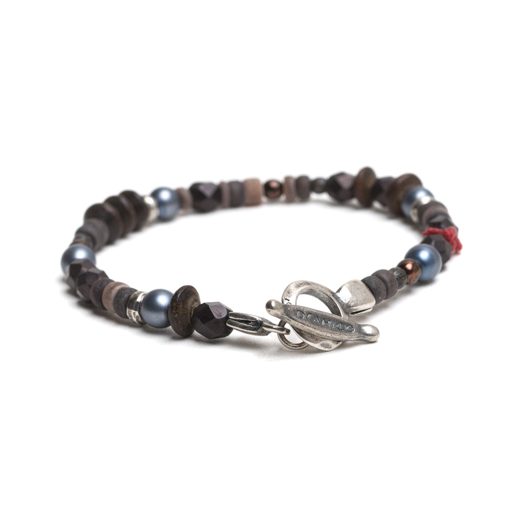 D'AMICO Bracciale Fusion Brown Prezzo Ridotto
