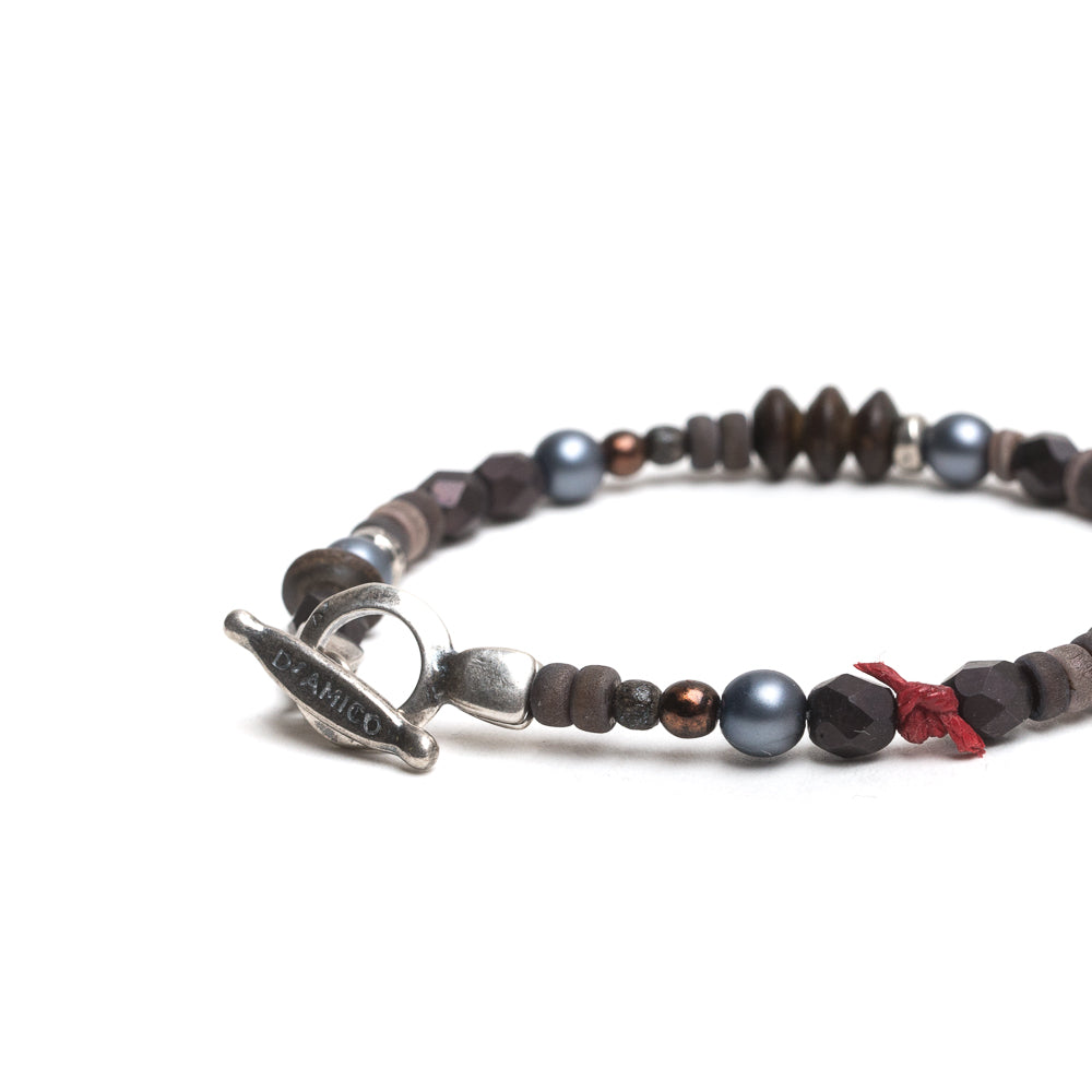 D'AMICO Bracciale Fusion Brown Prezzo Ridotto