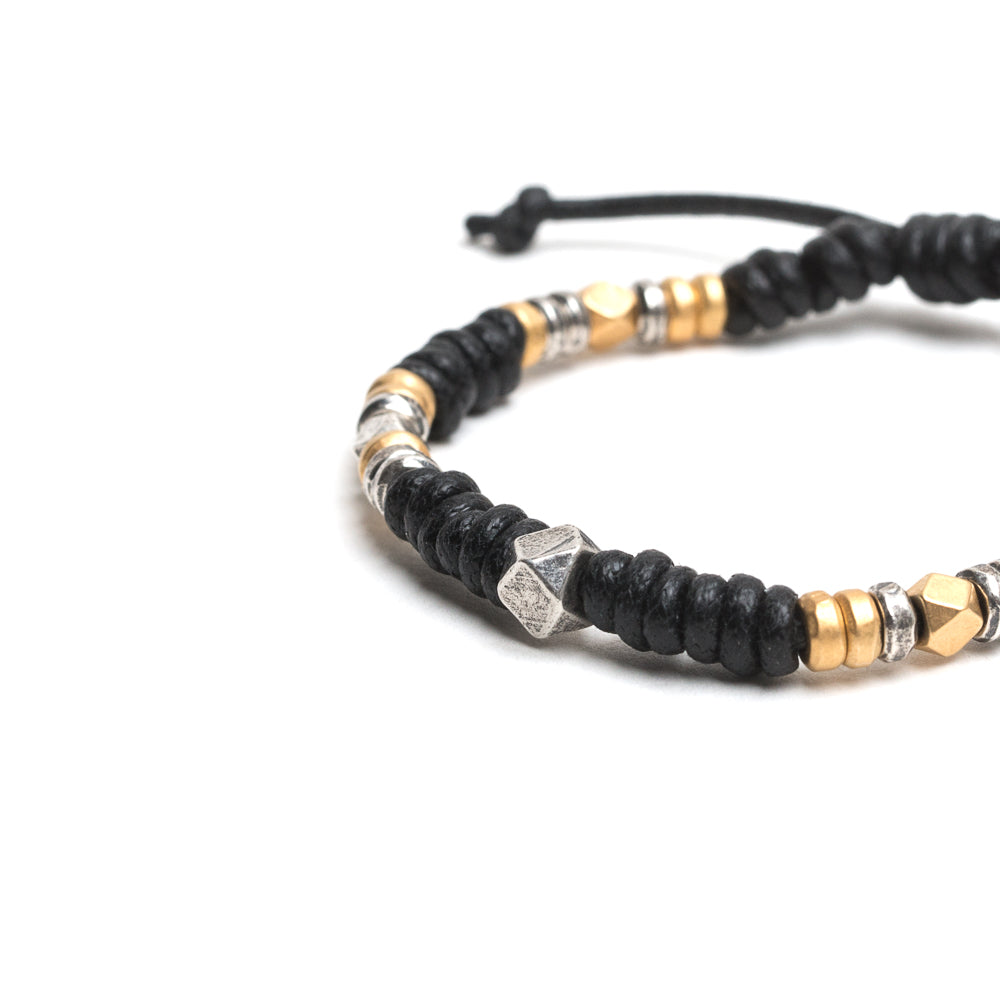 D'AMICO Bracciale Nodi + Rondelle + Pepite Convenienza