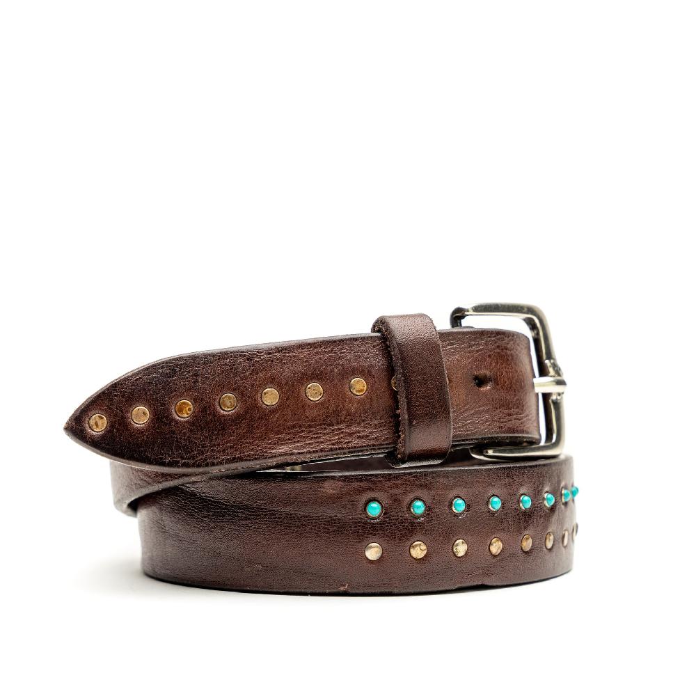 D'AMICO Cintura Cuoio Vintage Brown Sfumato Prezzo di fabbrica