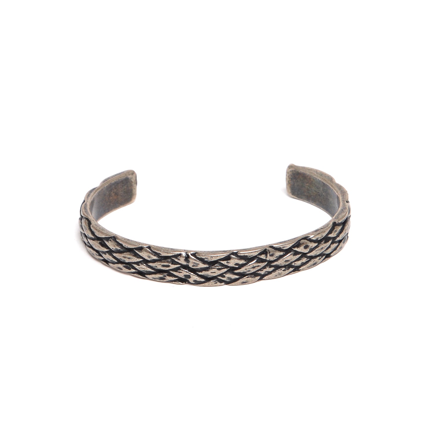 D'AMICO Bracciale Rigido Intrecciato Ritorno libero