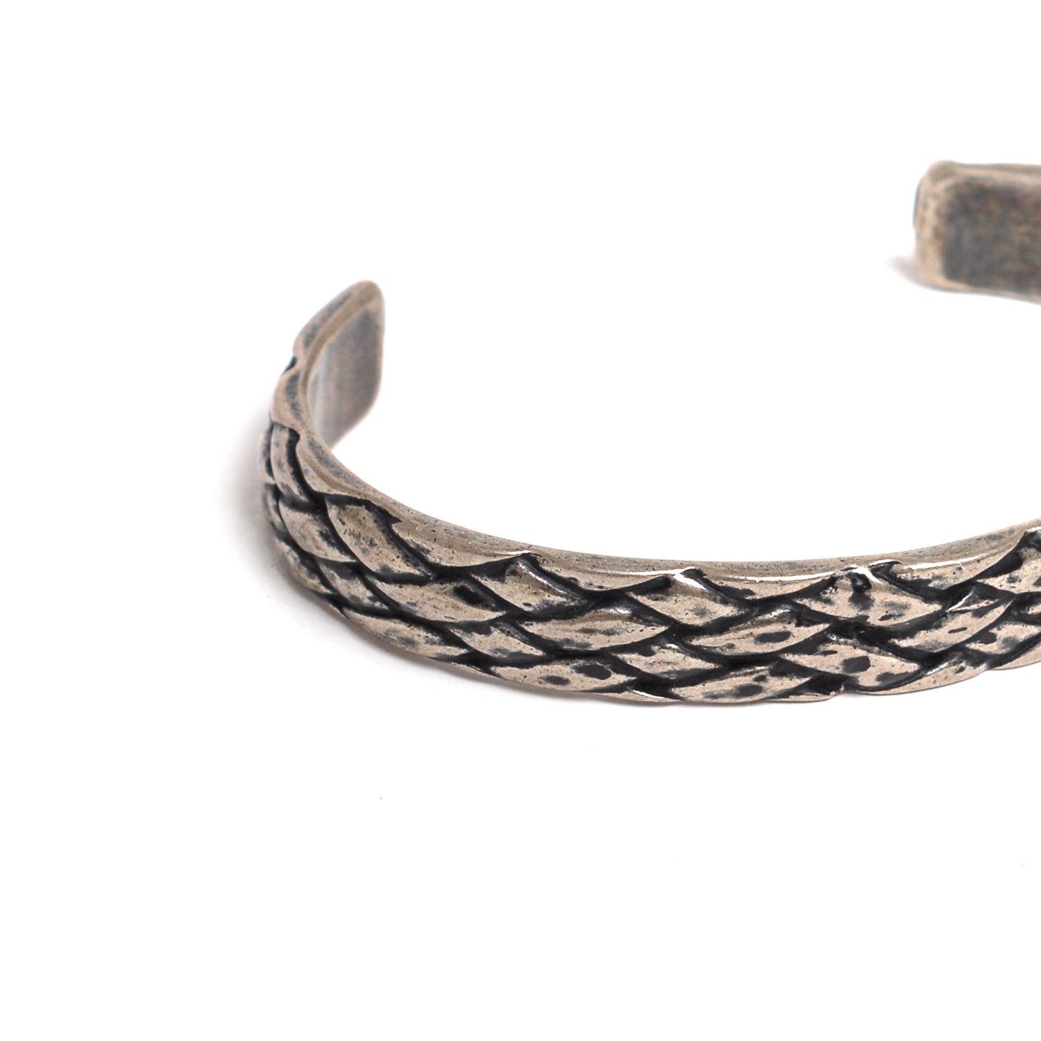 D'AMICO Bracciale Rigido Intrecciato Ritorno libero